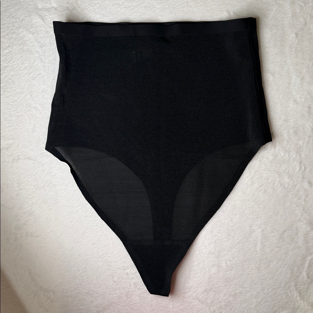 SKIMS Sheer Sculpt High-Waisted Thong